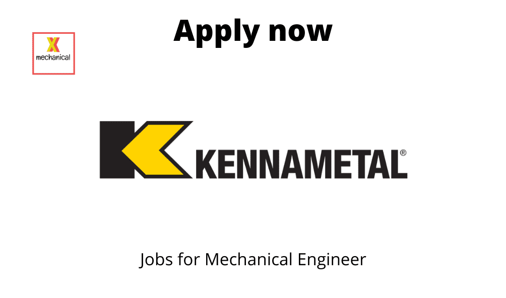 Kennametal is Hiring Junior Design Engineer Mechanical Jobs and