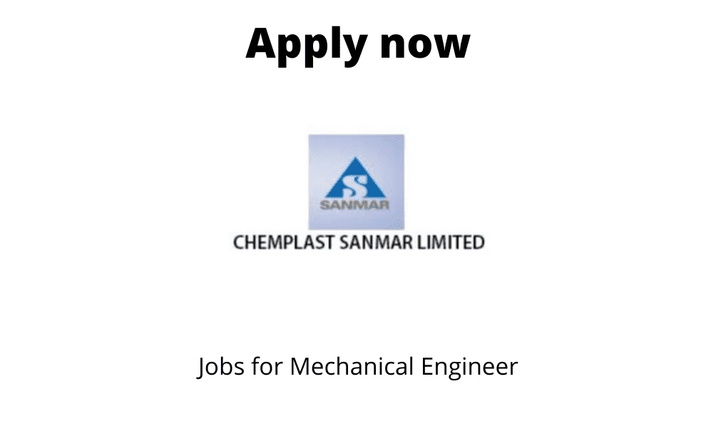 Sanmar Matrix Metals Hiring Manufacturing Engineer (Machine shop steel casting) BE/ BTech in