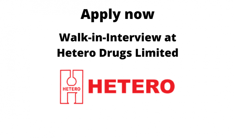 Walk-in-Interview-at-Hetero-Drugs-Limited
