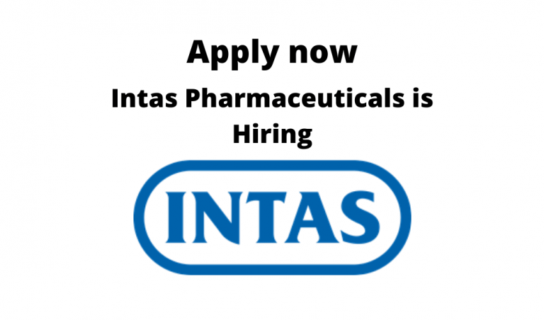 Intas-Pharmaceuticals-is-Hiring